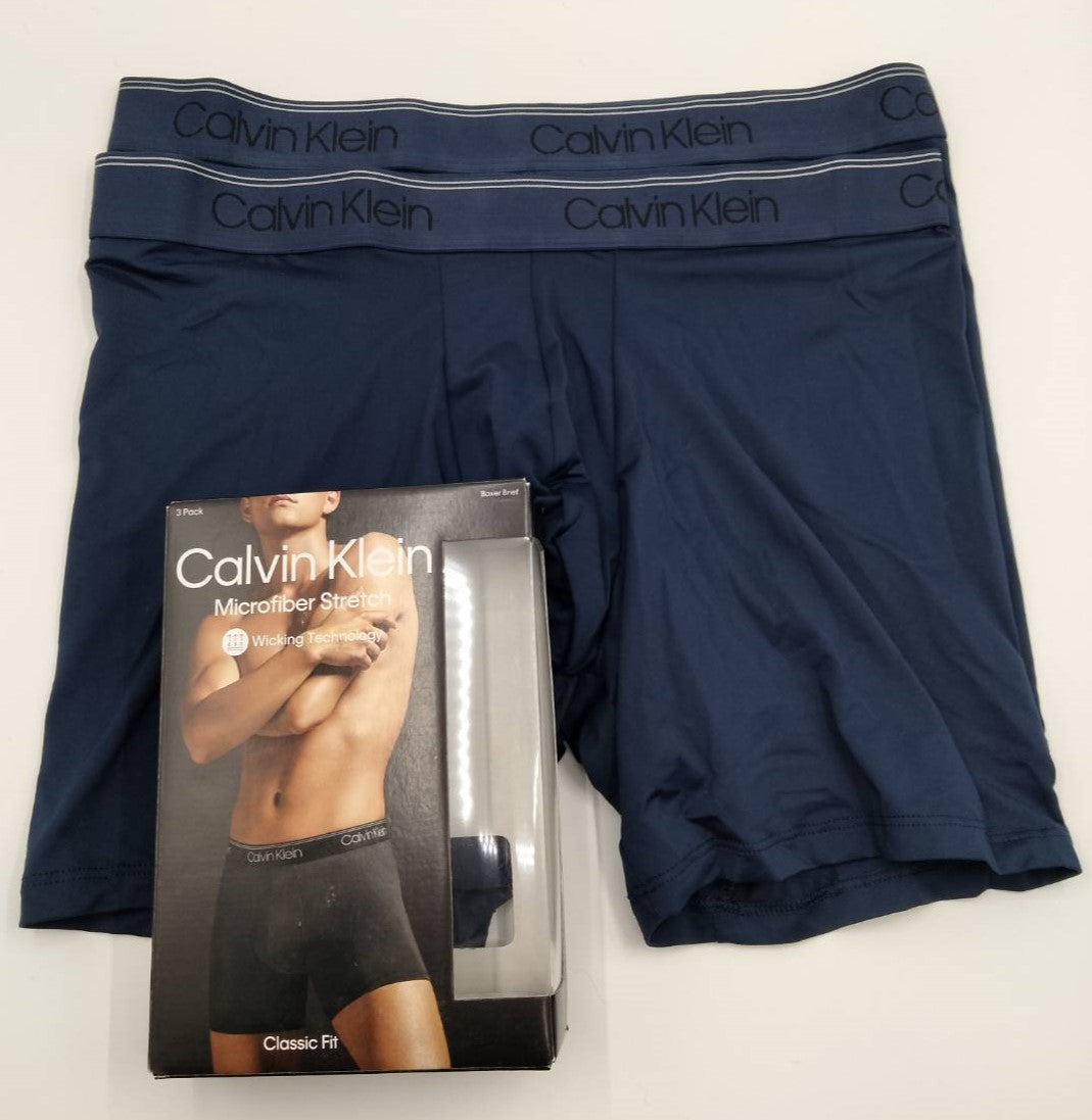 Calvin Klein(カルバンクライン) ボクサーパンツ Navy 2枚セット メンズボクサーパンツ 男性下着 NB2570