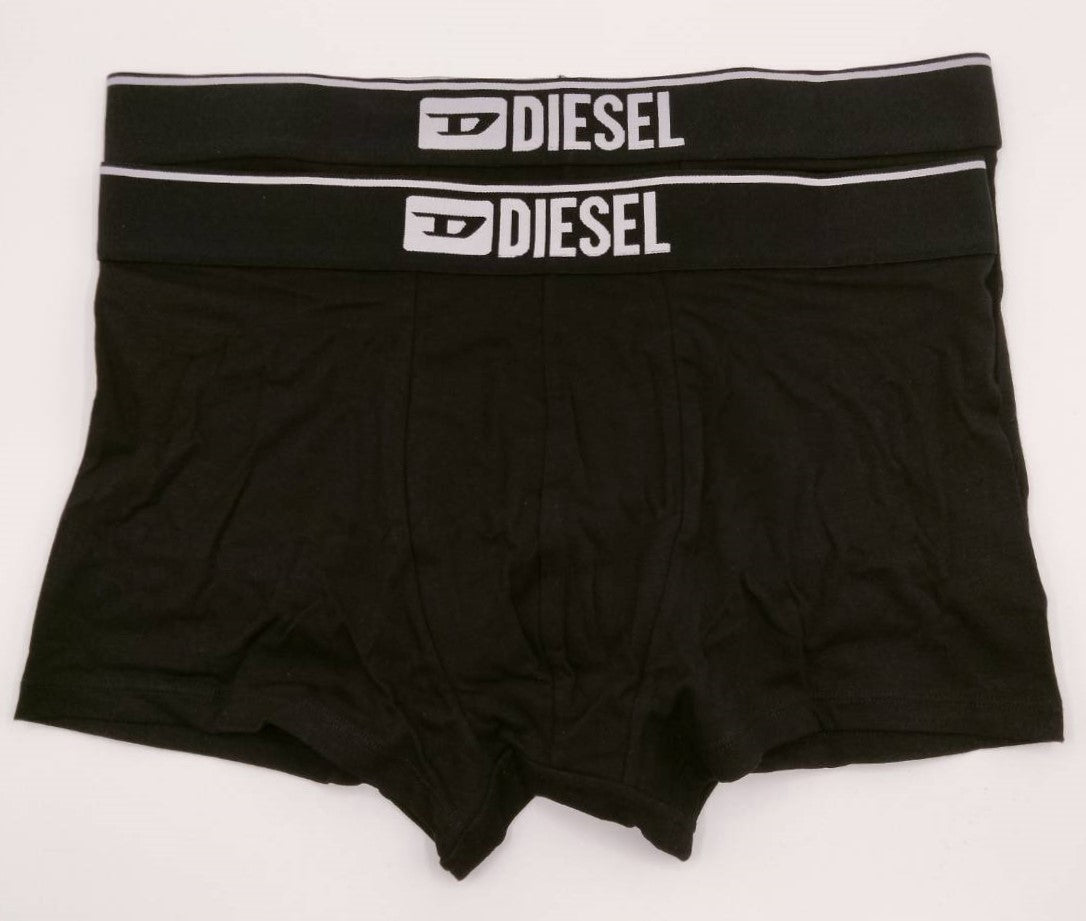 DIESEL(ディーゼル) ローライズボクサーパンツ Black 2枚セット メンズボクサーパンツ 男性下着 00ST3V-0GDAC