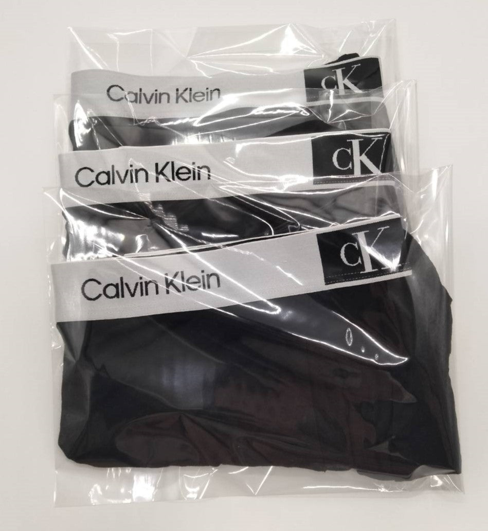 Calvin Klein1996(カルバンクライン) ボクサーパンツ Silver Mサイズ 3枚組 メンズボクサーパンツ 男性下着 NB3582