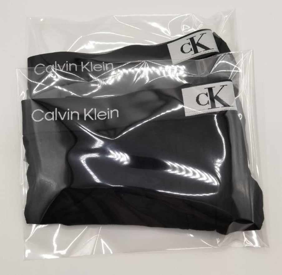 Calvin Klein1996(カルバンクライン) ボクサーパンツ Black Mサイズ 2枚組 メンズボクサーパンツ 男性下着 NB3582