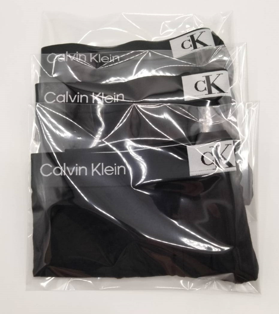 Calvin Klein1996(カルバンクライン) ボクサーパンツ Black Mサイズ 3枚組 メンズボクサーパンツ 男性下着 NB3582