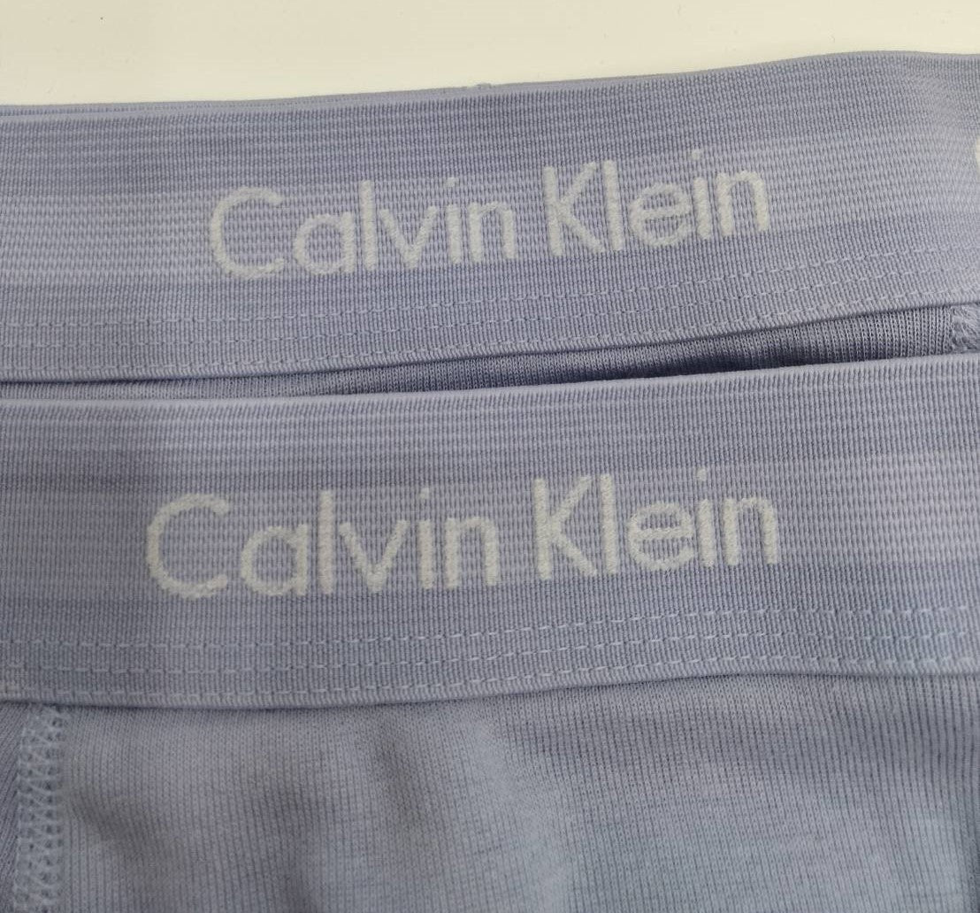 Calvin Klein(カルバンクライン) ボクサーブリーフ ライトブルー 2枚セット 100%コットン メンズボクサーパンツ 男性下着 NB1899