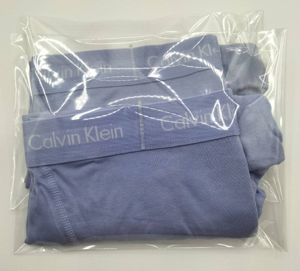 Calvin Klein(カルバンクライン) ボクサーブリーフ ライトブルー 2枚セット 100%コットン メンズボクサーパンツ 男性下着 NB1899