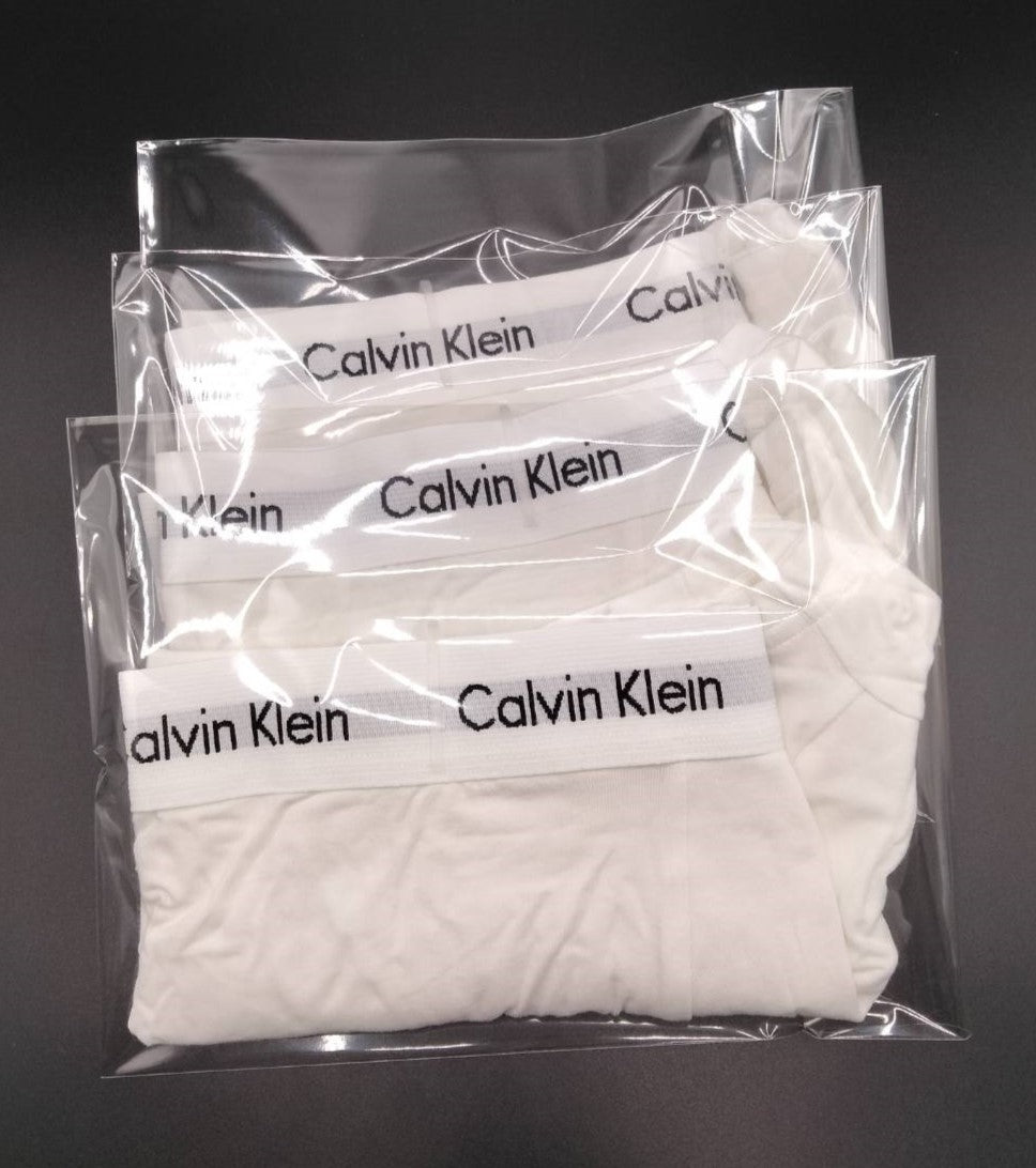 Calvin Klein(カルバンクライン) ローライズ ボクサーパンツ ホワイト Mサイズ 3枚セット コットンストレッチ U2664