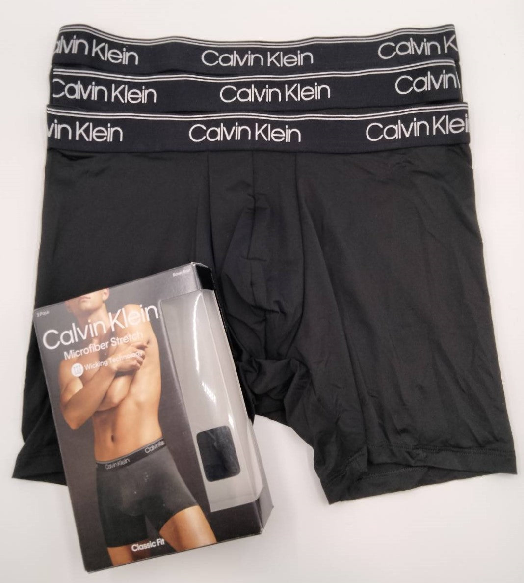 Calvin Klein(カルバンクライン) ボクサーパンツ Black 3枚セット メンズボクサーパンツ 男性下着 NB2570