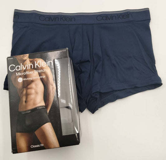 Calvin Klein(カルバンクライン) ローライズボクサーパンツ Navy 1枚 メンズボクサーパンツ 男性下着 NB3375