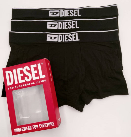 DIESEL(ディーゼル) ローライズボクサーパンツ Black 3枚セット メンズボクサーパンツ 男性下着 00ST3V-0GDAC