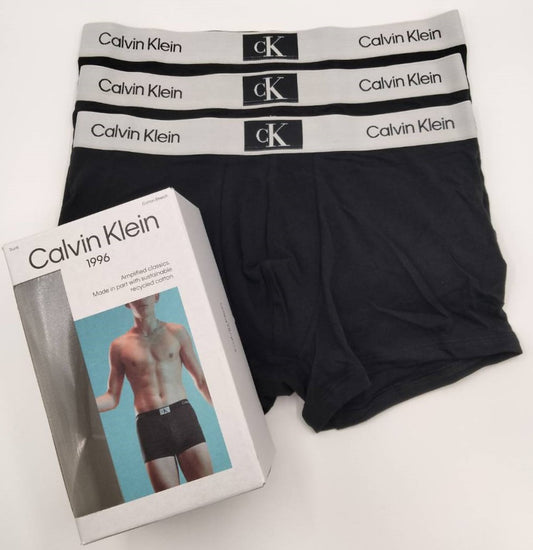 Calvin Klein1996(カルバンクライン)  ボクサーパンツ CH Mサイズ 3枚組 メンズボクサーパンツ 男性下着 NB3582