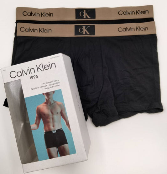 Calvin Klein1996(カルバンクライン)  ボクサーパンツ Gold Mサイズ 2枚組 メンズボクサーパンツ 男性下着 NB3582