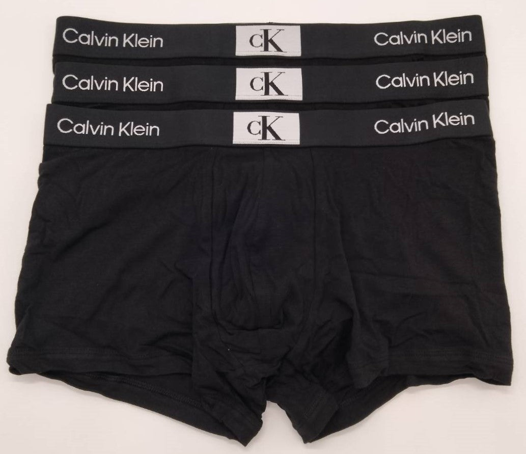 Calvin Klein1996(カルバンクライン)  ボクサーパンツ Black Mサイズ 3枚組 メンズボクサーパンツ 男性下着 NB3582