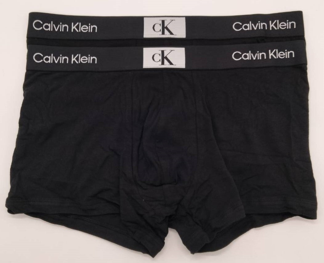 Calvin Klein1996(カルバンクライン)  ボクサーパンツ Black Mサイズ 2枚組 メンズボクサーパンツ 男性下着 NB3582