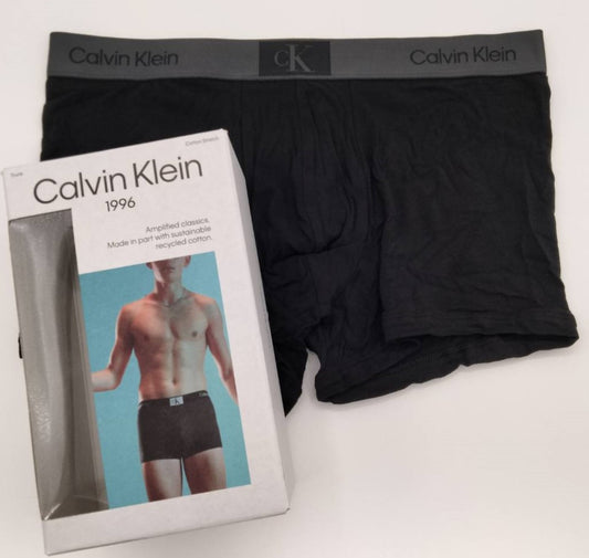 Calvin Klein1996(カルバンクライン)  ボクサーパンツ 黒 Mサイズ 1枚 メンズボクサーパンツ 男性下着 NB3582