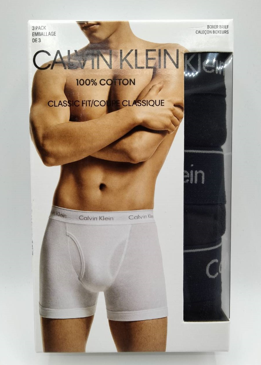 Calvin Klein(カルバンクライン)ボクサーパンツ Black 3枚セット メンズ下着 NB4003
