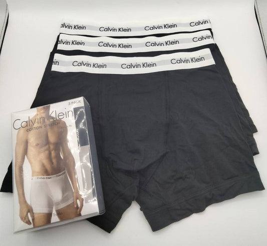 Calvin Klein(カルバンクライン)  ボクサーパンツ ブラック 3枚セット メンズボクサーパンツ 男性下着 U2662