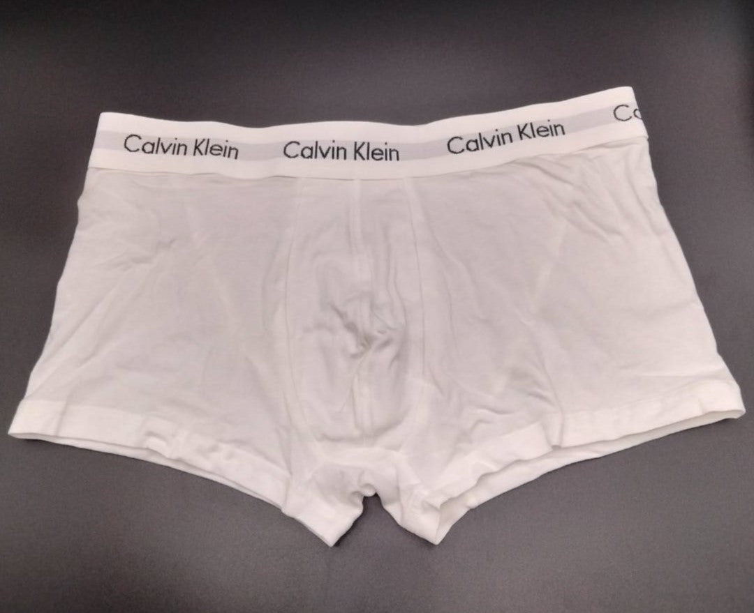 Calvin Klein(カルバンクライン) ローライズ ボクサーパンツ ホワイト Mサイズ 1枚 コットンストレッチ U2664 – Pride