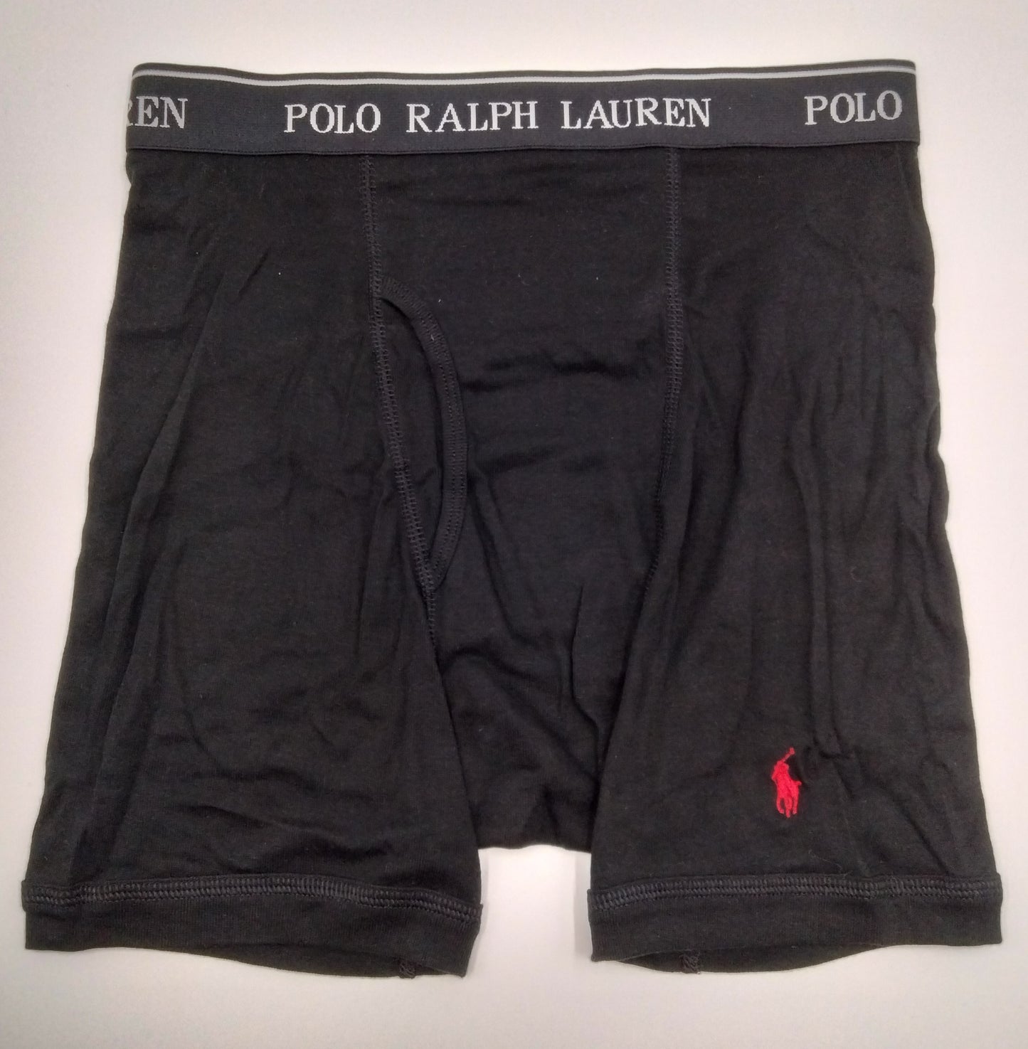 POLO RALPH LAUREN(ポロ ラルフローレン) ミドルボクサーパンツ Black 1枚 メンズ下着 NCBBP5