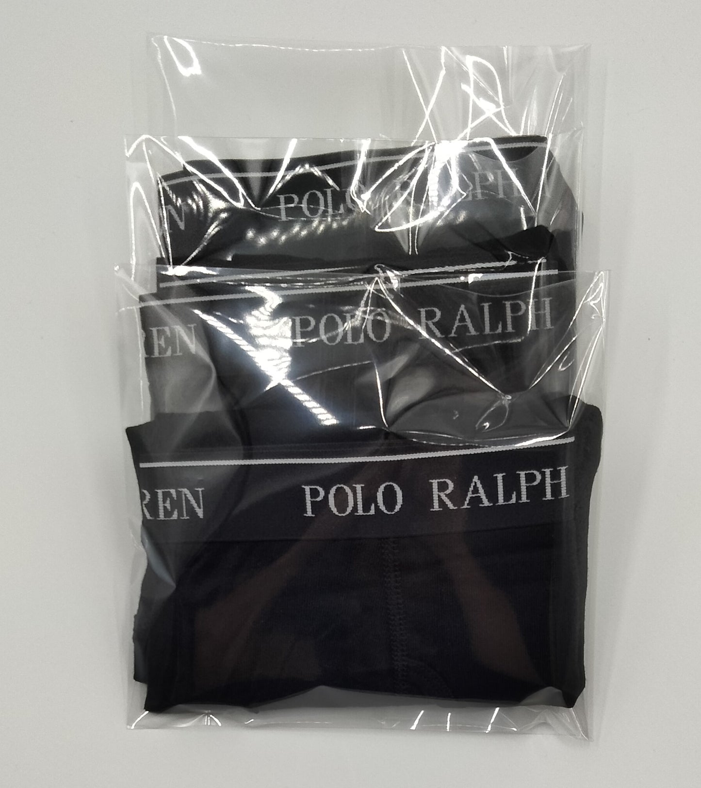 POLO RALPH LAUREN(ポロ ラルフローレン) ミドルボクサーパンツ Black 3枚セット メンズ下着 NCBBP5