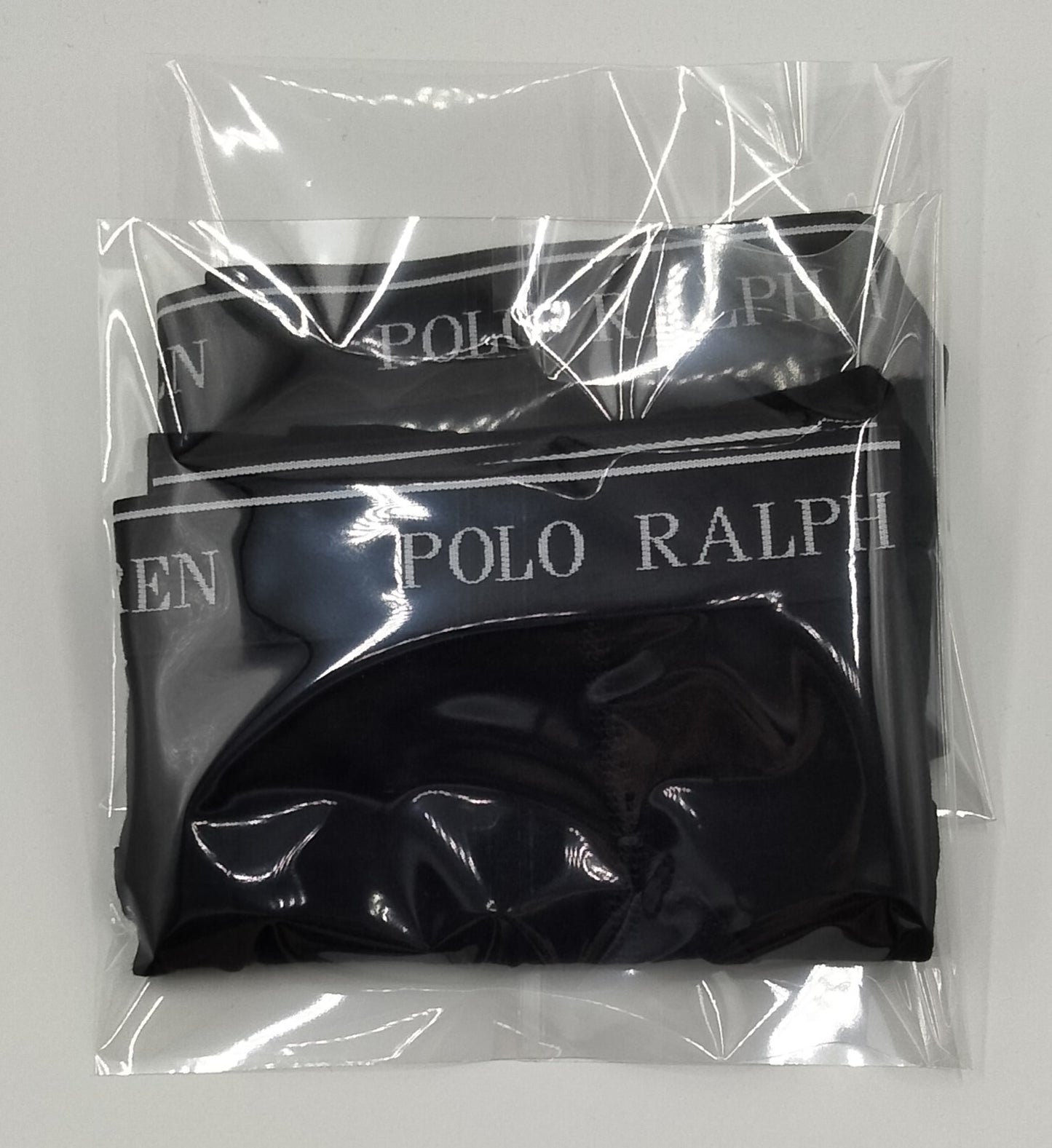 POLO RALPH LAUREN(ポロ ラルフローレン) ミドルボクサーパンツ Black 2枚セット メンズ下着 NCBBP5