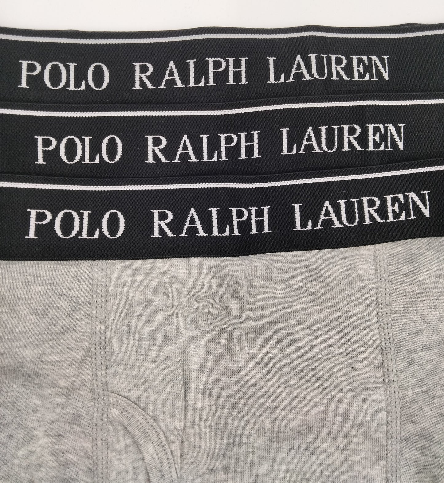 POLO RALPH LAUREN(ポロ ラルフローレン) ミドルボクサーパンツ Grey 3枚セット メンズ下着 NCBBP5