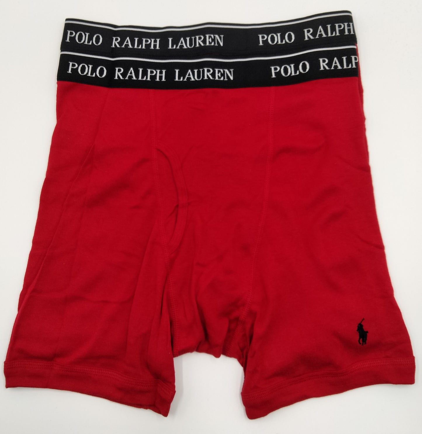 POLO RALPH LAUREN(ポロ ラルフローレン) ミドルボクサーパンツ Red 2枚セット メンズ下着 NCBBP5