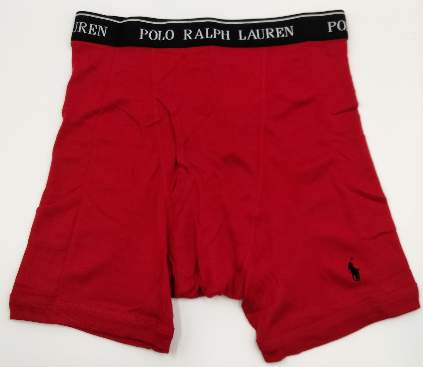 POLO RALPH LAUREN(ポロ ラルフローレン) ミドルボクサーパンツ Red 1枚 メンズ下着 NCBBP5