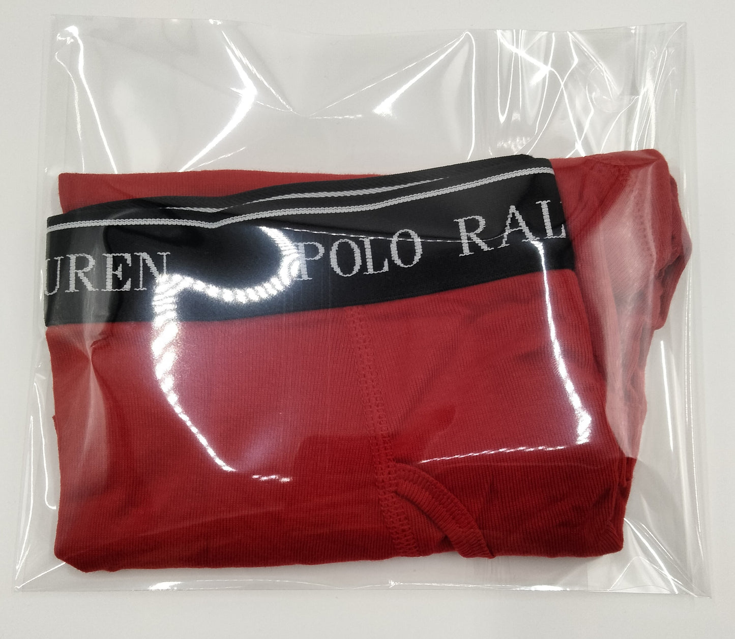 POLO RALPH LAUREN(ポロ ラルフローレン) ミドルボクサーパンツ Red 1枚 メンズ下着 NCBBP5