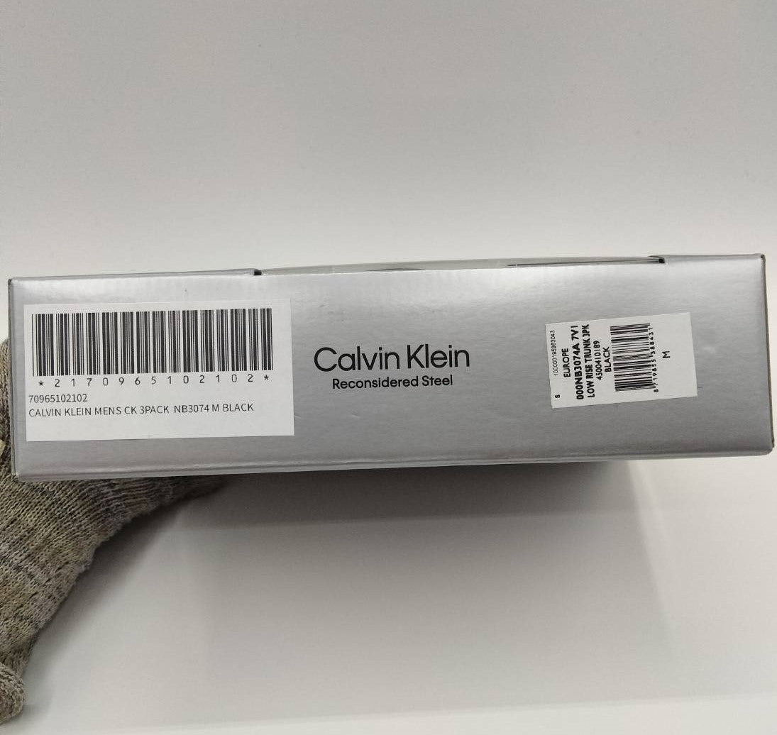 Calvin Klein(カルバンクライン) ローライズ ボクサーパンツ Black 2枚セット NB3074