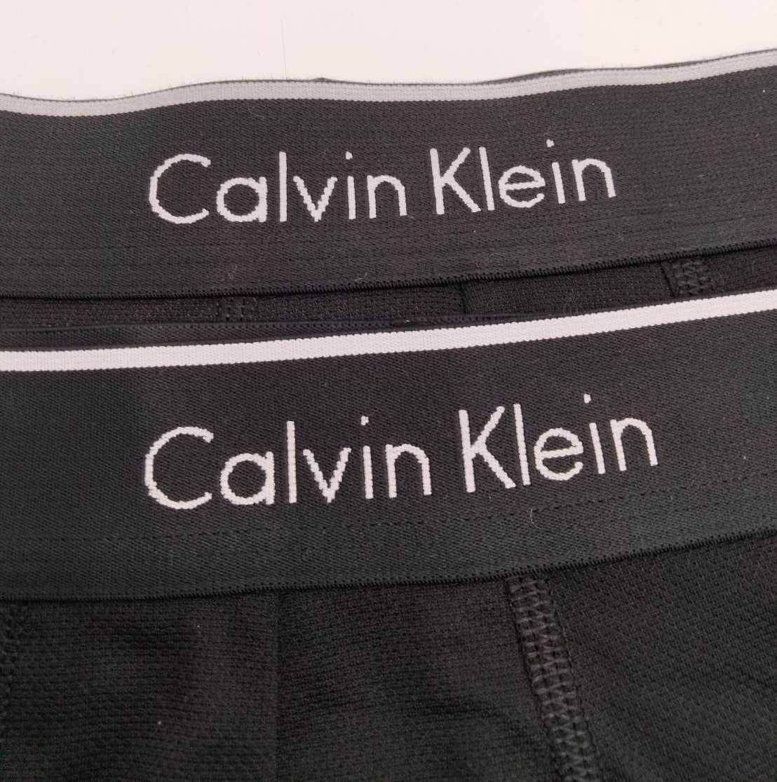 Calvin Klein(カルバンクライン)  ボクサーブリーフ ブラック メンズ下着 2枚セット