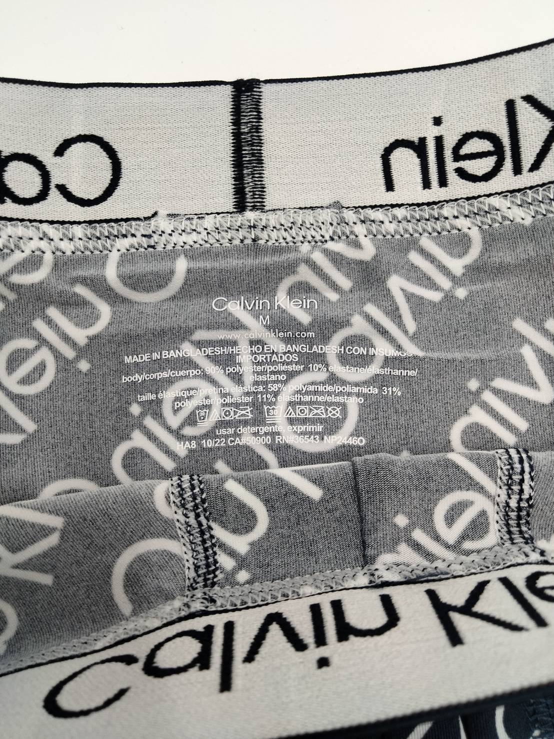 Calvin Klein(カルバンクライン) ローライズ ボクサーパンツ 英字柄 2枚セット NP2446O