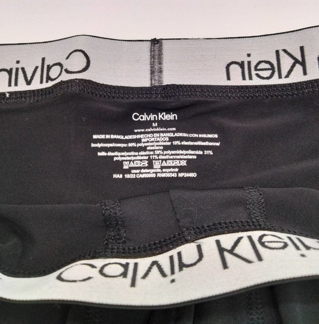 Calvin Klein(カルバンクライン) ローライズ ボクサーパンツ Black 3枚 NP2446O