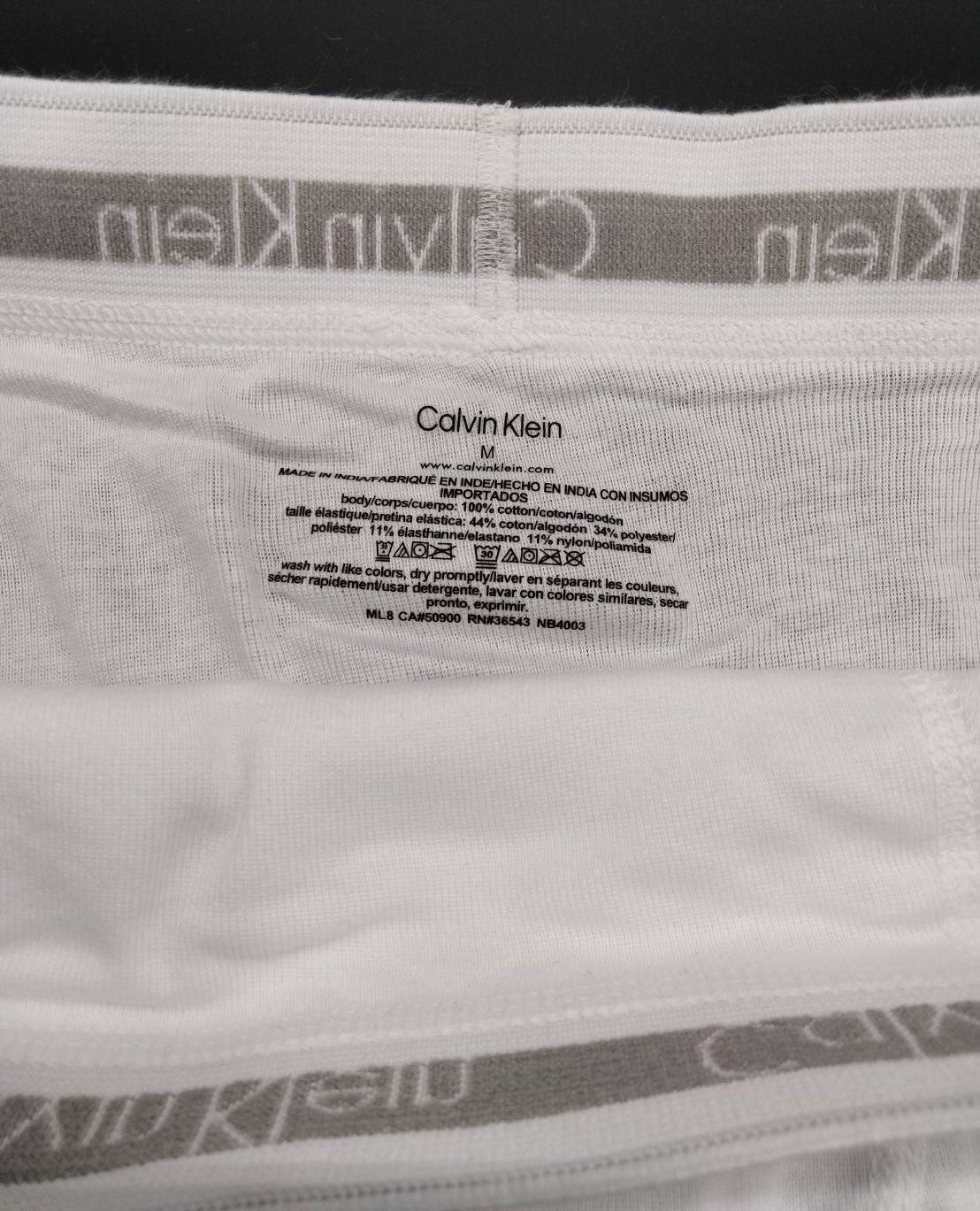 Calvin Klein(カルバンクライン)ボクサーパンツ White 2枚セット メンズ下着 NB4003