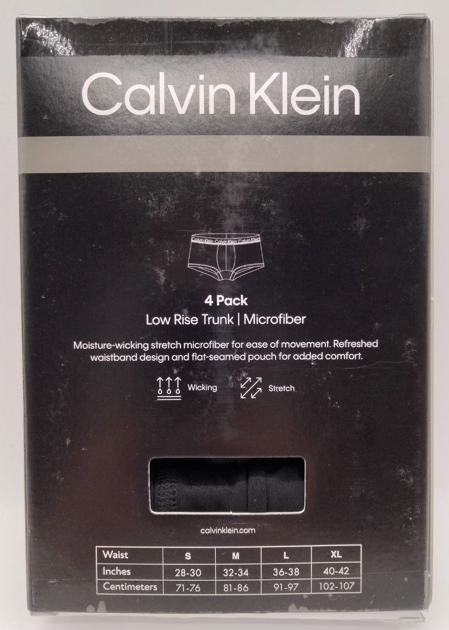 Calvin Klein(カルバンクライン) ローライズ ボクサーパンツ Black 3枚 NP2446O