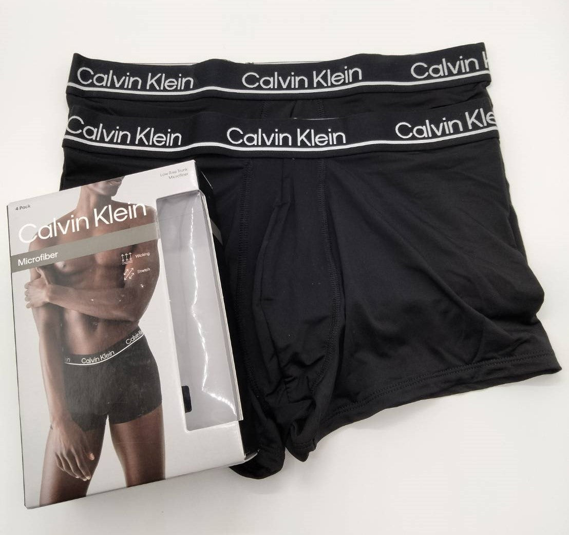 Calvin Klein(カルバンクライン) ローライズ ボクサーパンツ Black 2枚 NP2446O