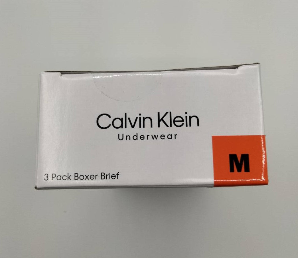 Calvin Klein(カルバンクライン)  ボクサーブリーフ ブラック メンズ下着 3枚セット